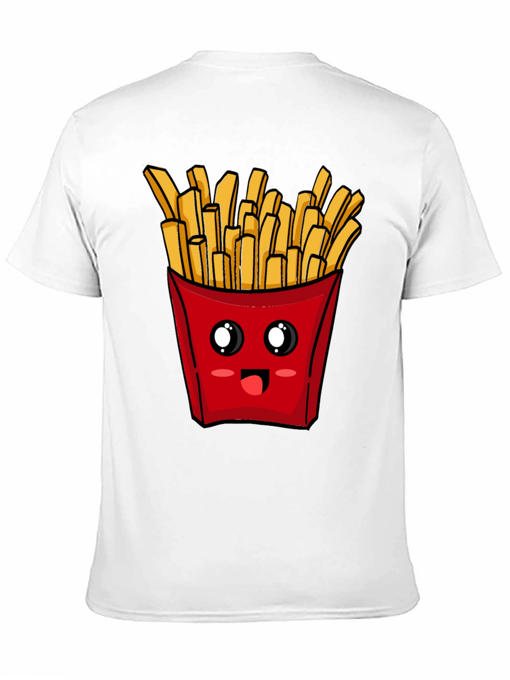 Kawaii Fries Graphic T-Shirt - Unisex Comfort