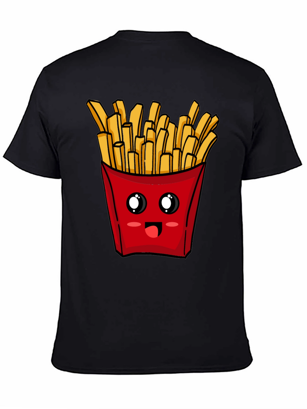 Kawaii Fries Graphic T-Shirt - Unisex Comfort