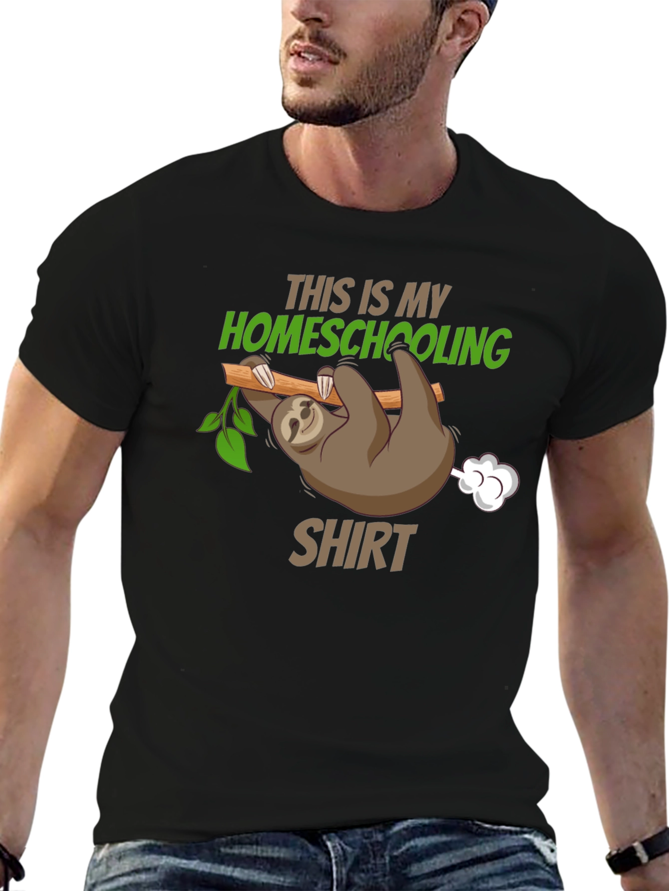 Funny Homeschooling Sloth T-Shirt