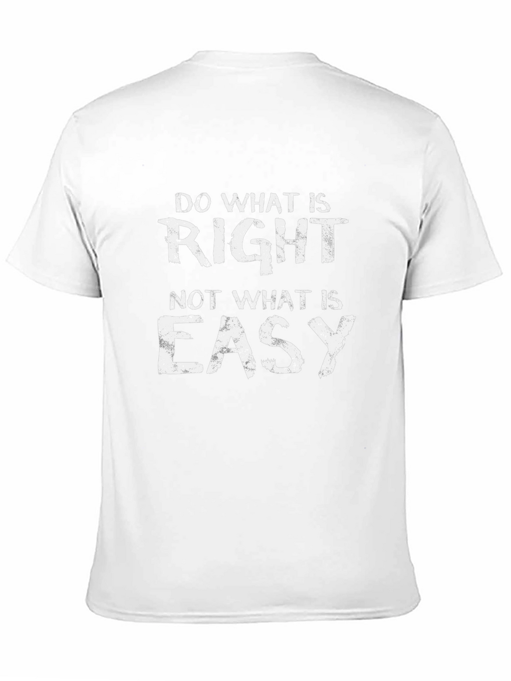 Motivational Black T-Shirt: Do What is Right