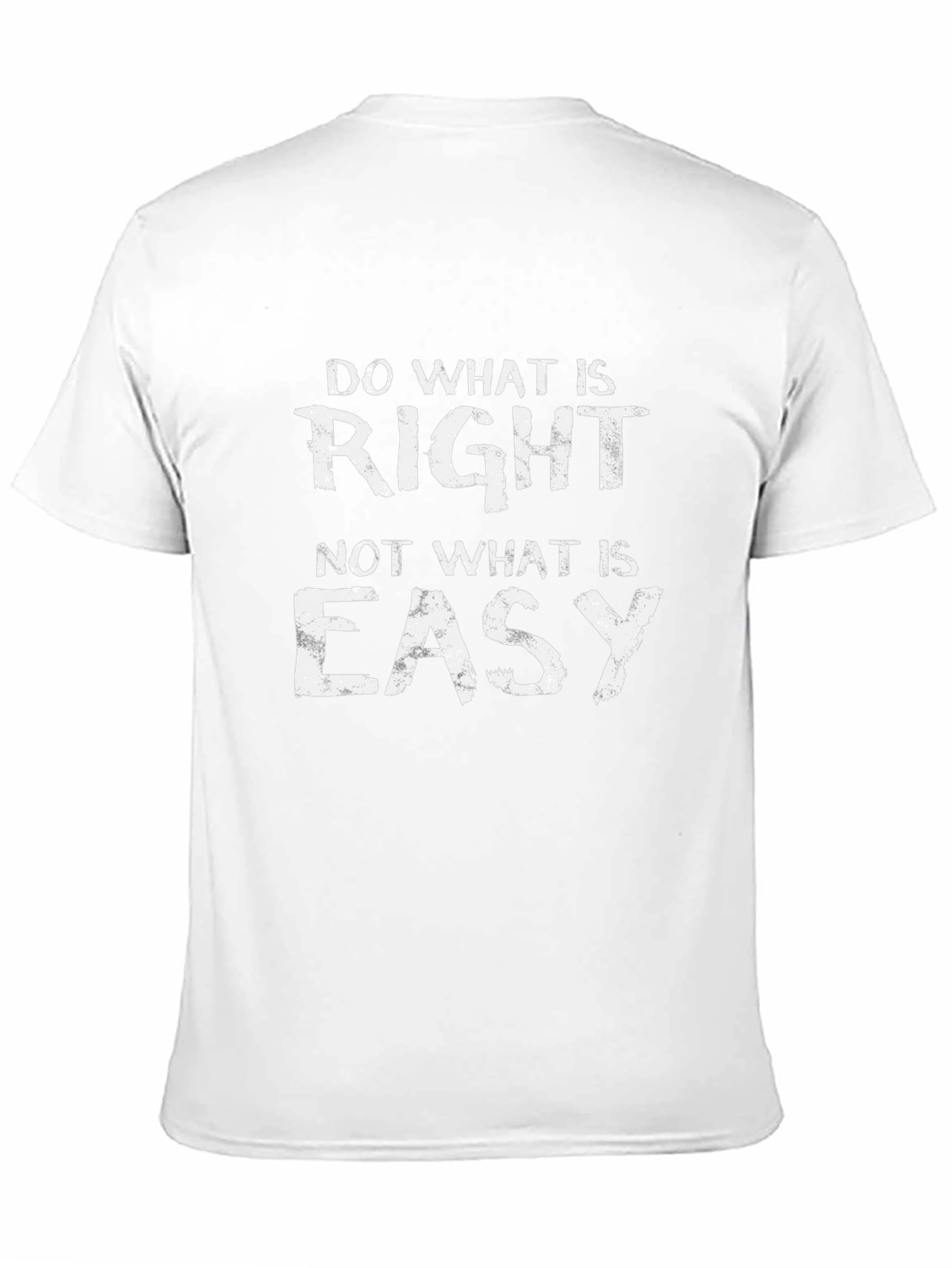 Motivational Black T-Shirt: Do What is Right
