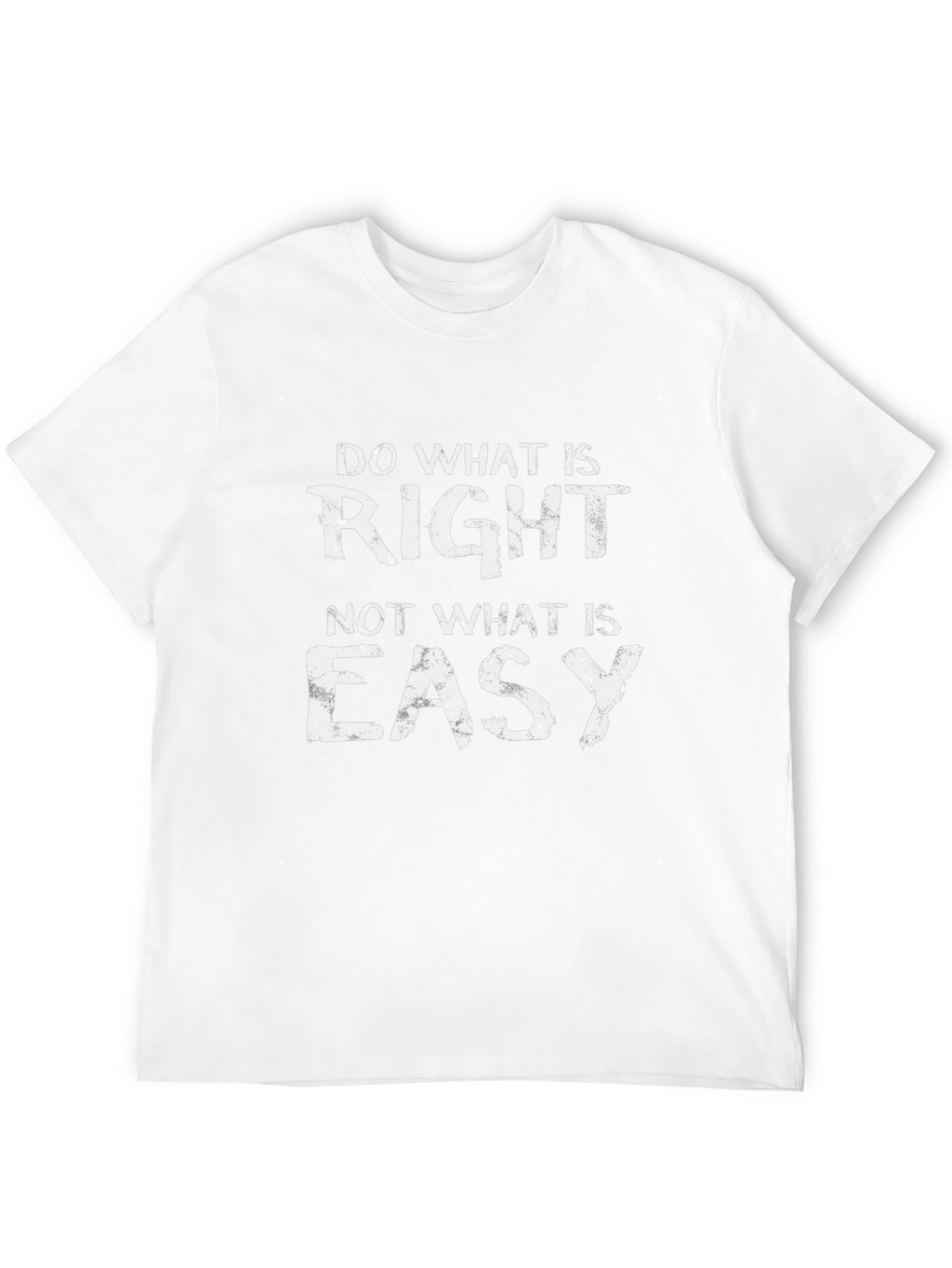 Motivational Black T-Shirt: Do What is Right