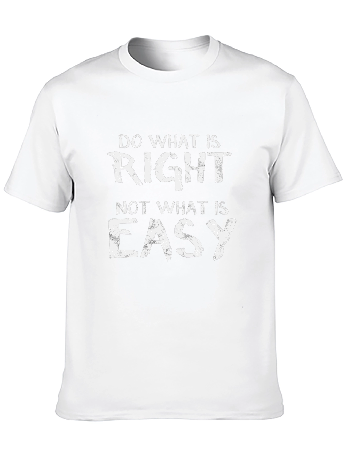Motivational Black T-Shirt: Do What is Right
