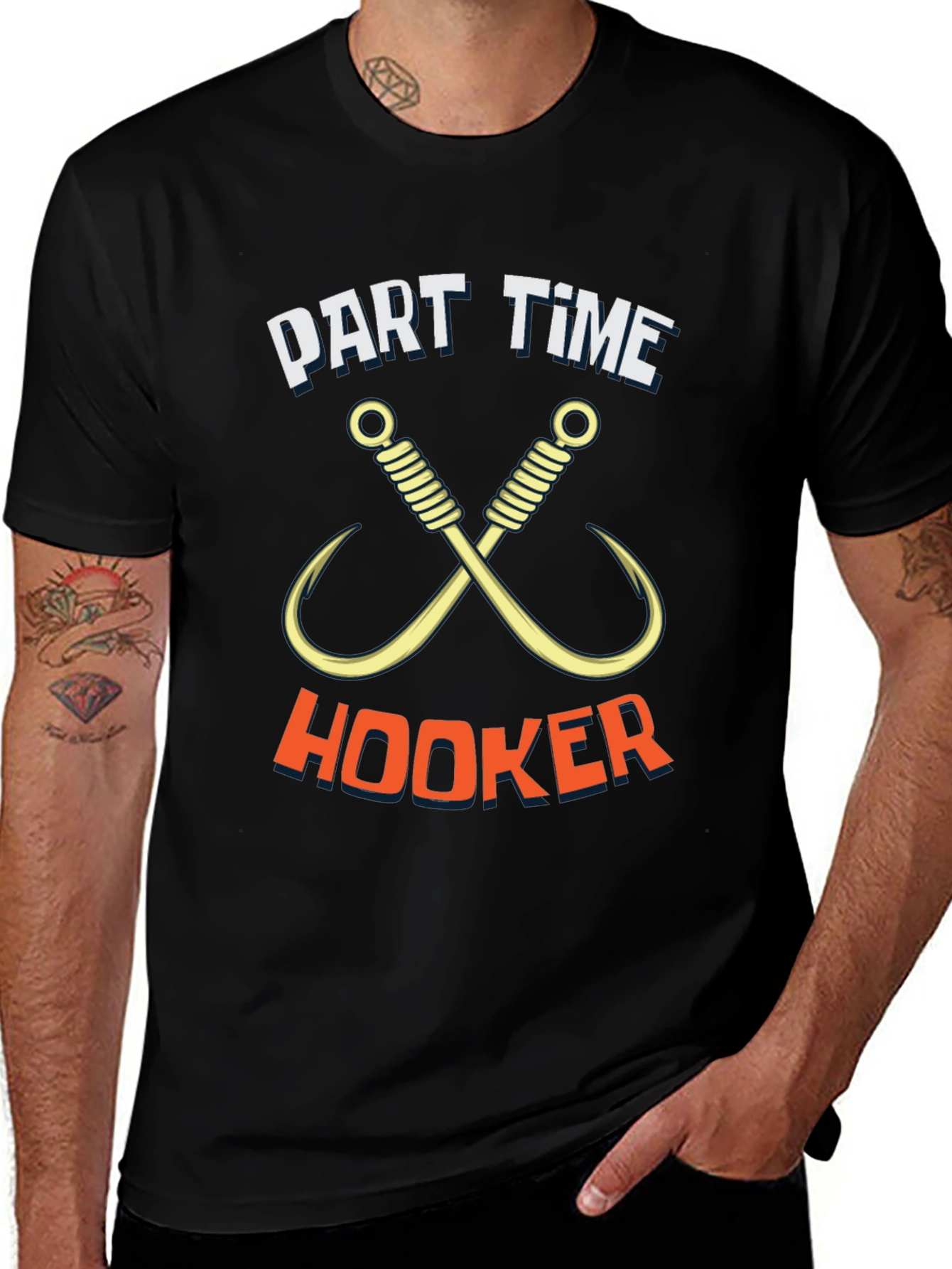 Part Time Hooker Fishing T-Shirt