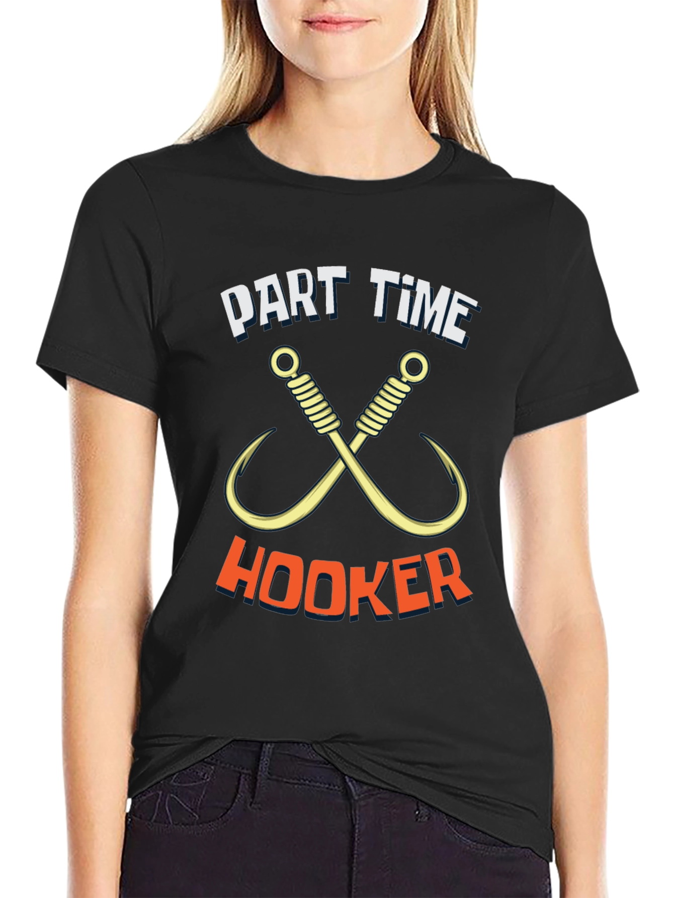 Part Time Hooker Fishing T-Shirt