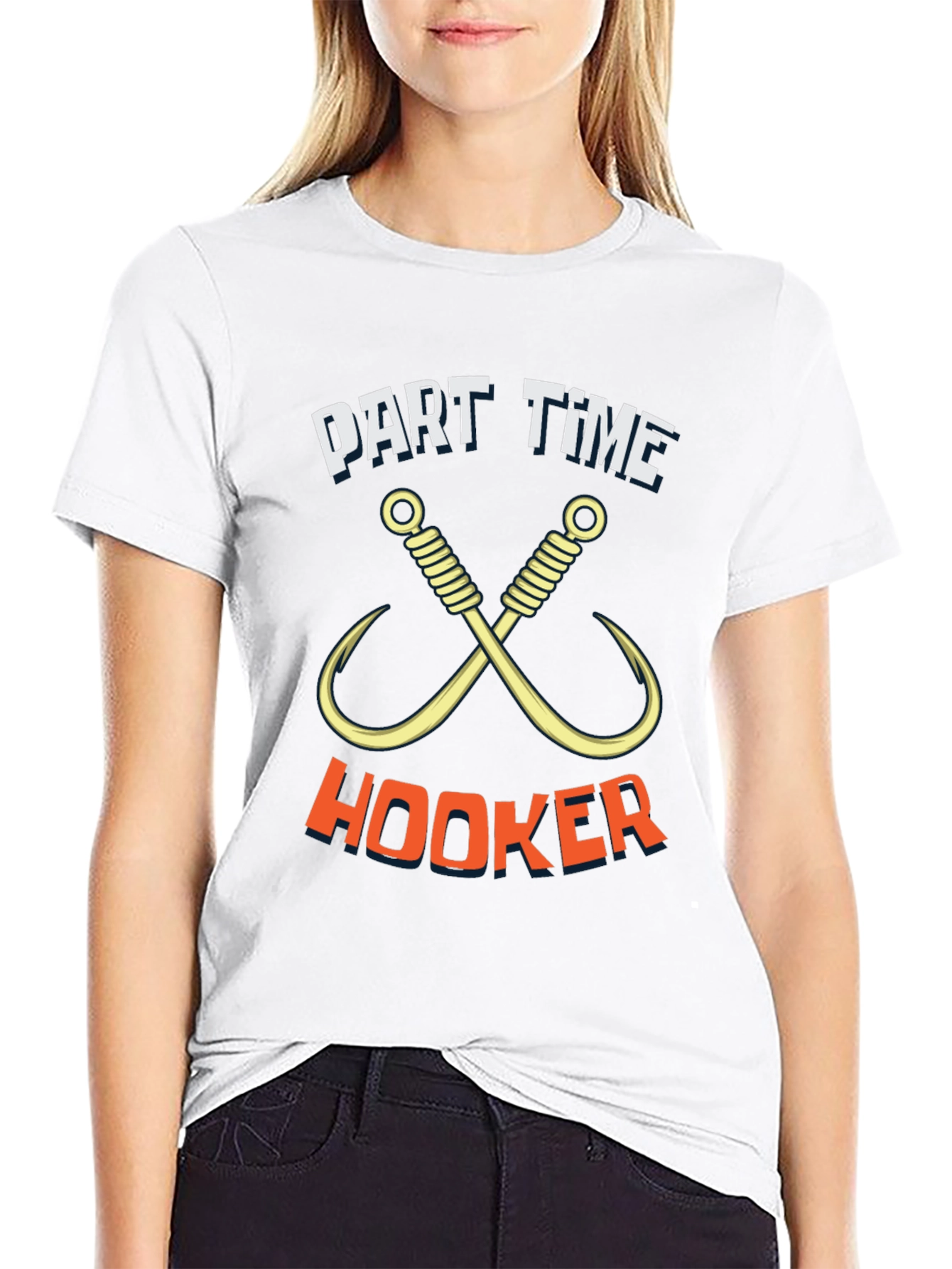 Part Time Hooker Fishing T-Shirt