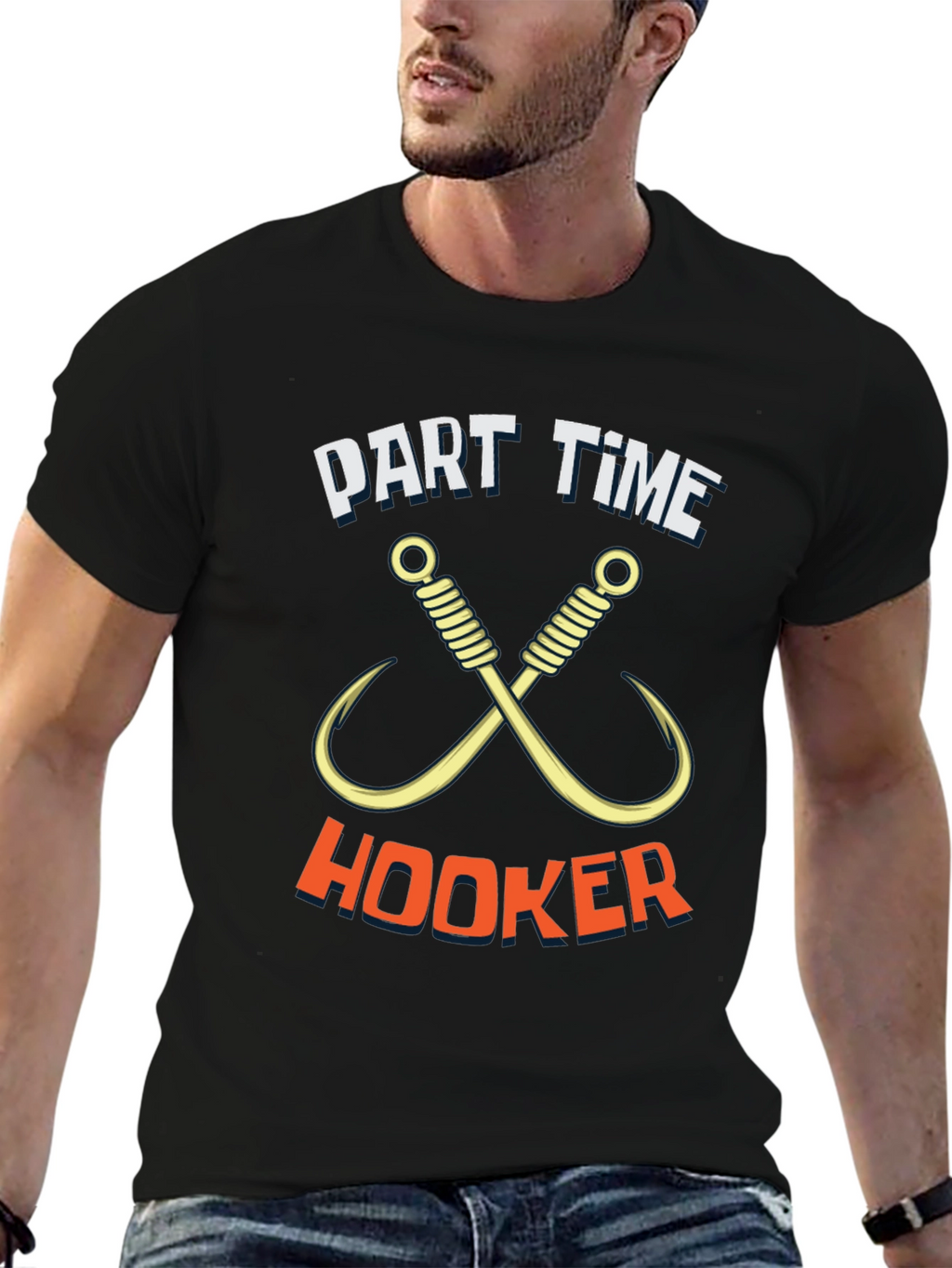 Part Time Hooker Fishing T-Shirt