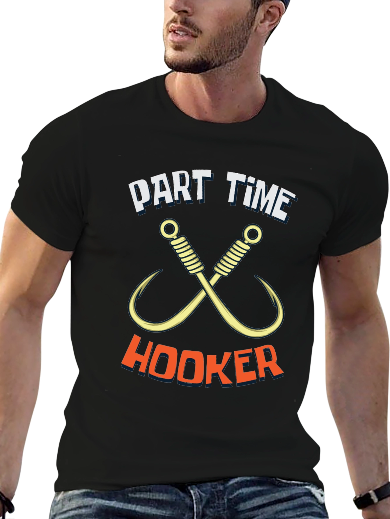 Part Time Hooker Fishing T-Shirt