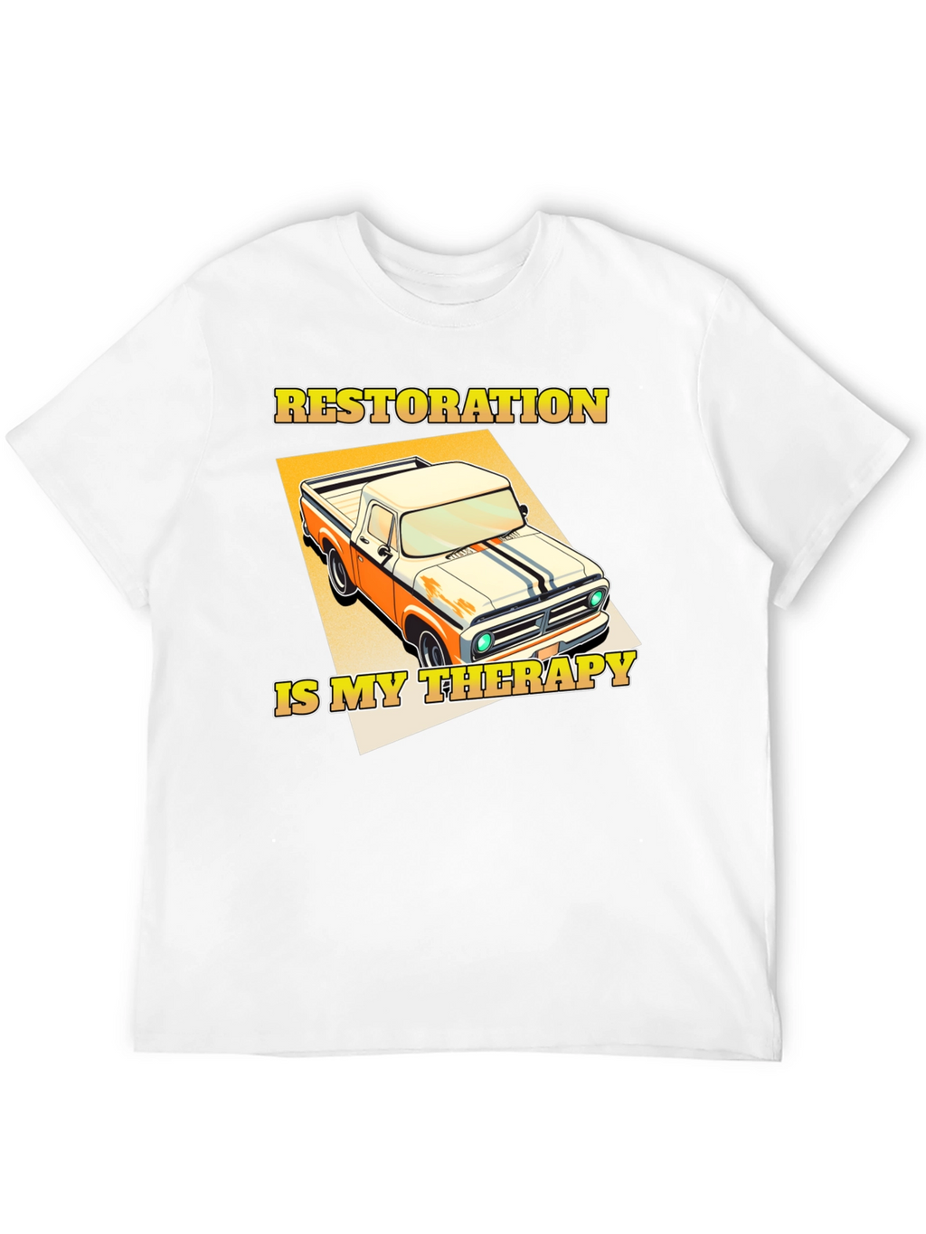 Restoration is My Therapy Truck T-Shirt
