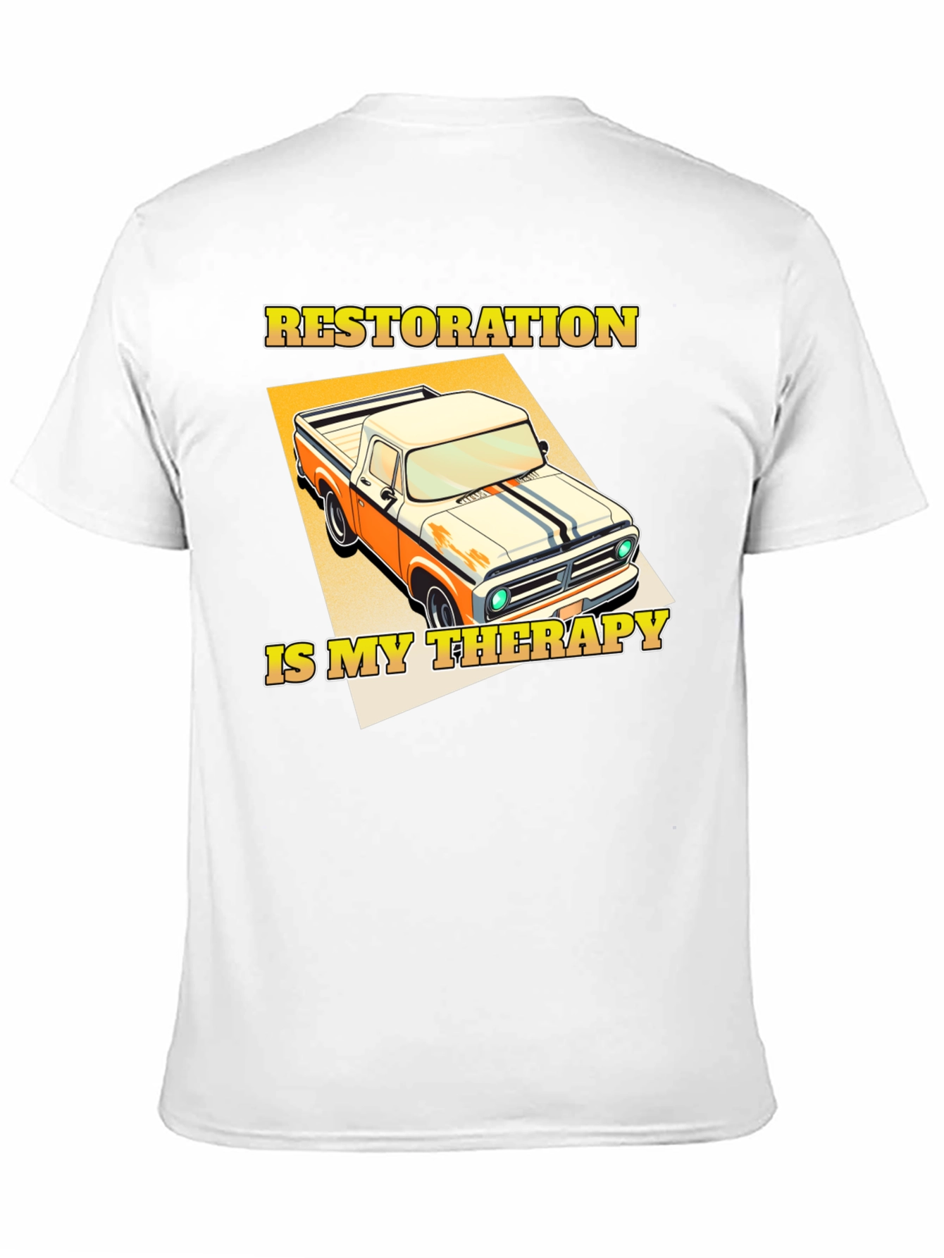 Restoration is My Therapy Truck T-Shirt