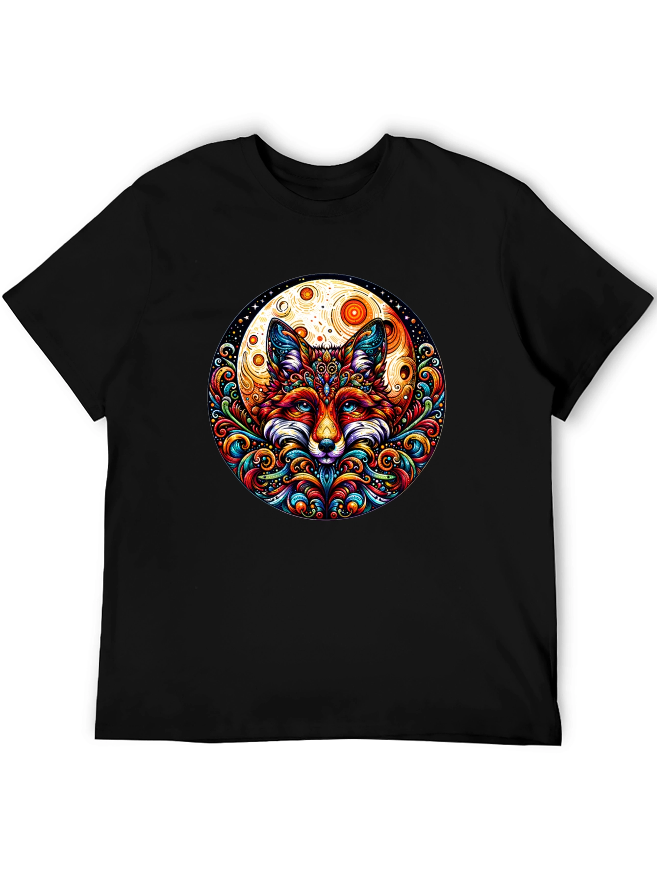 Fox Mandala Graphic Tee