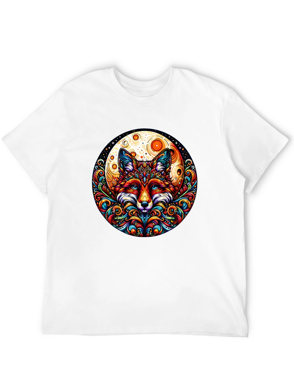 Fox Mandala Graphic Tee