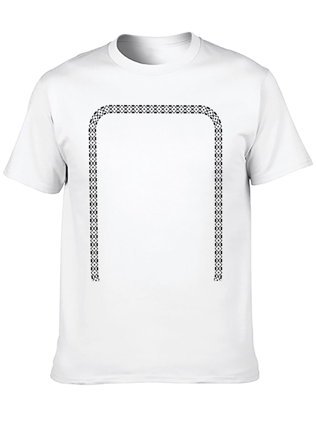 Celtic Border Black T-Shirt