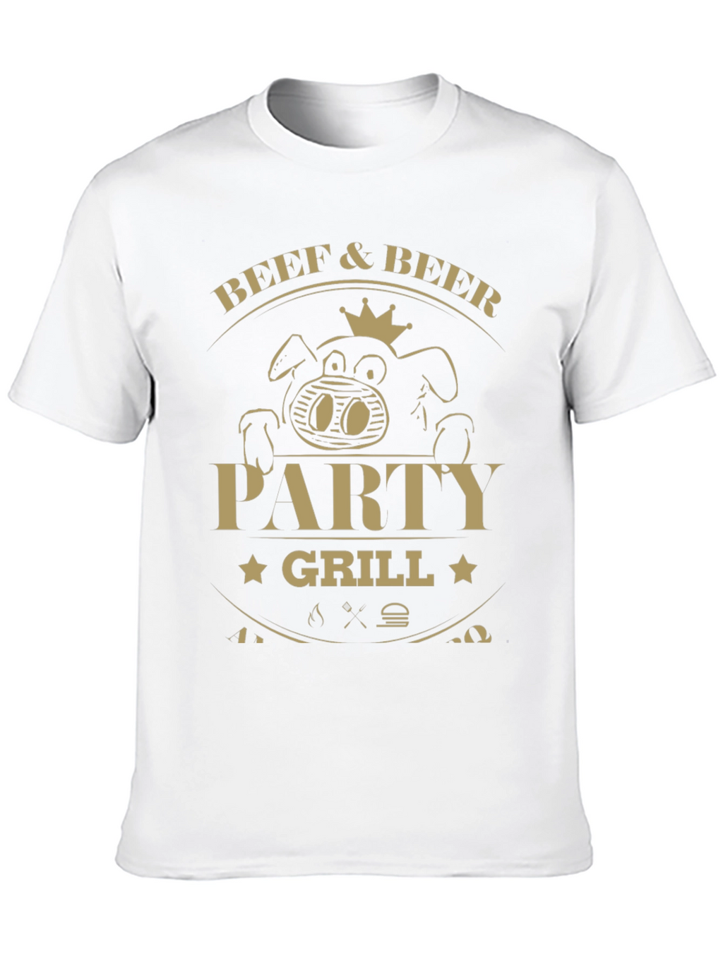 Beef & Beer Party Grill T-Shirt