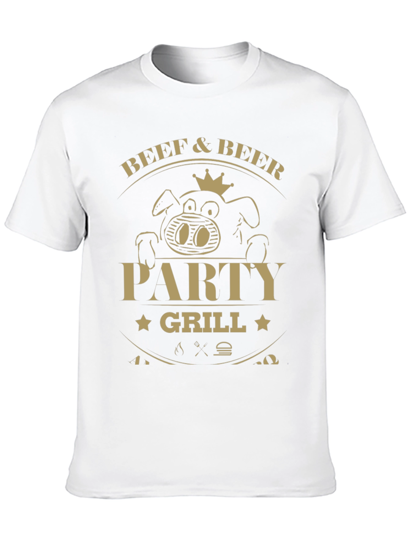 Beef & Beer Party Grill T-Shirt