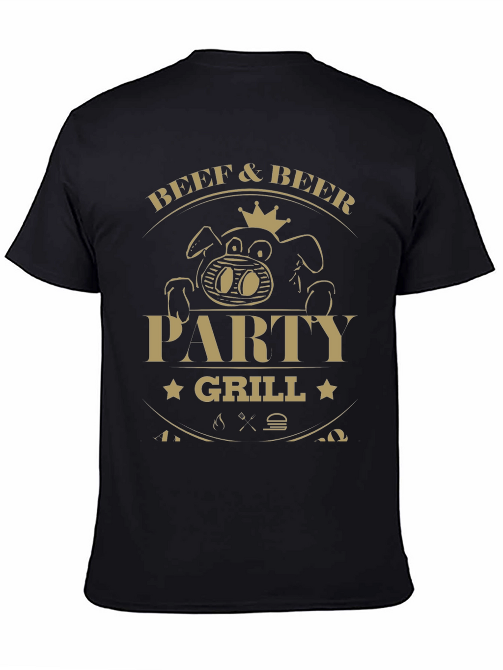 Beef & Beer Party Grill T-Shirt
