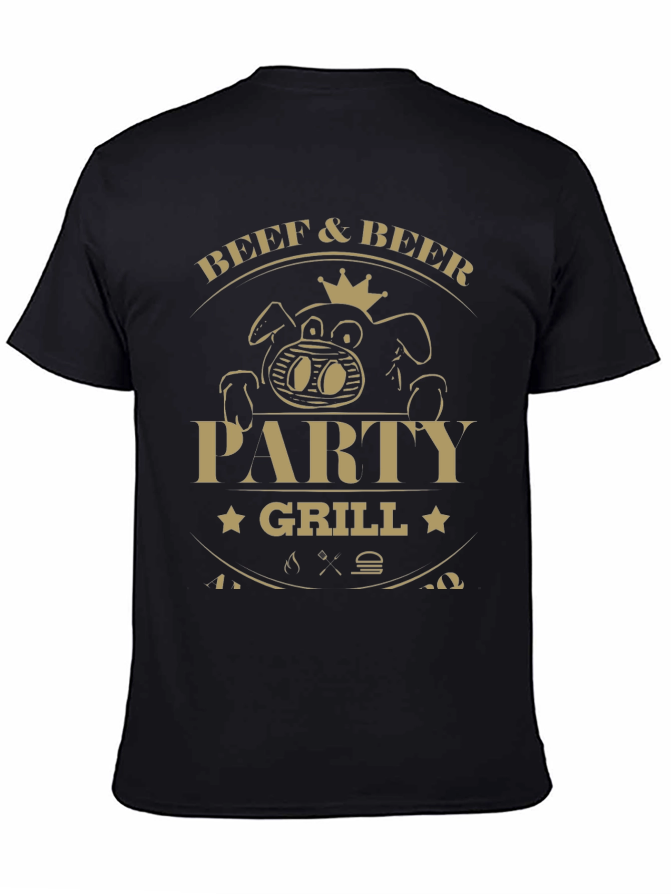 Beef & Beer Party Grill T-Shirt