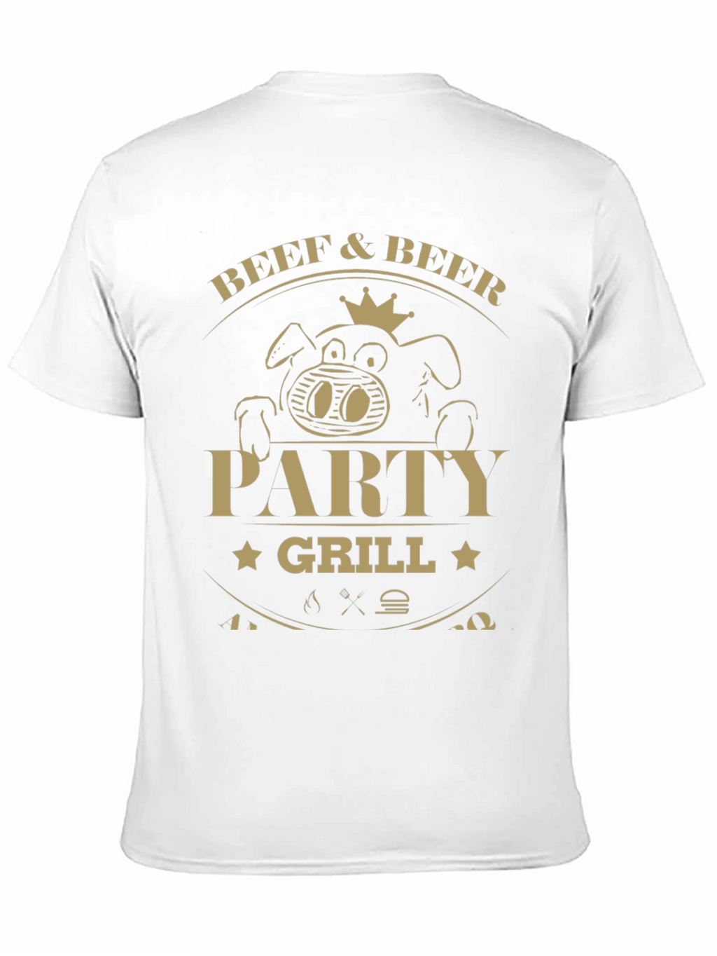 Beef & Beer Party Grill T-Shirt