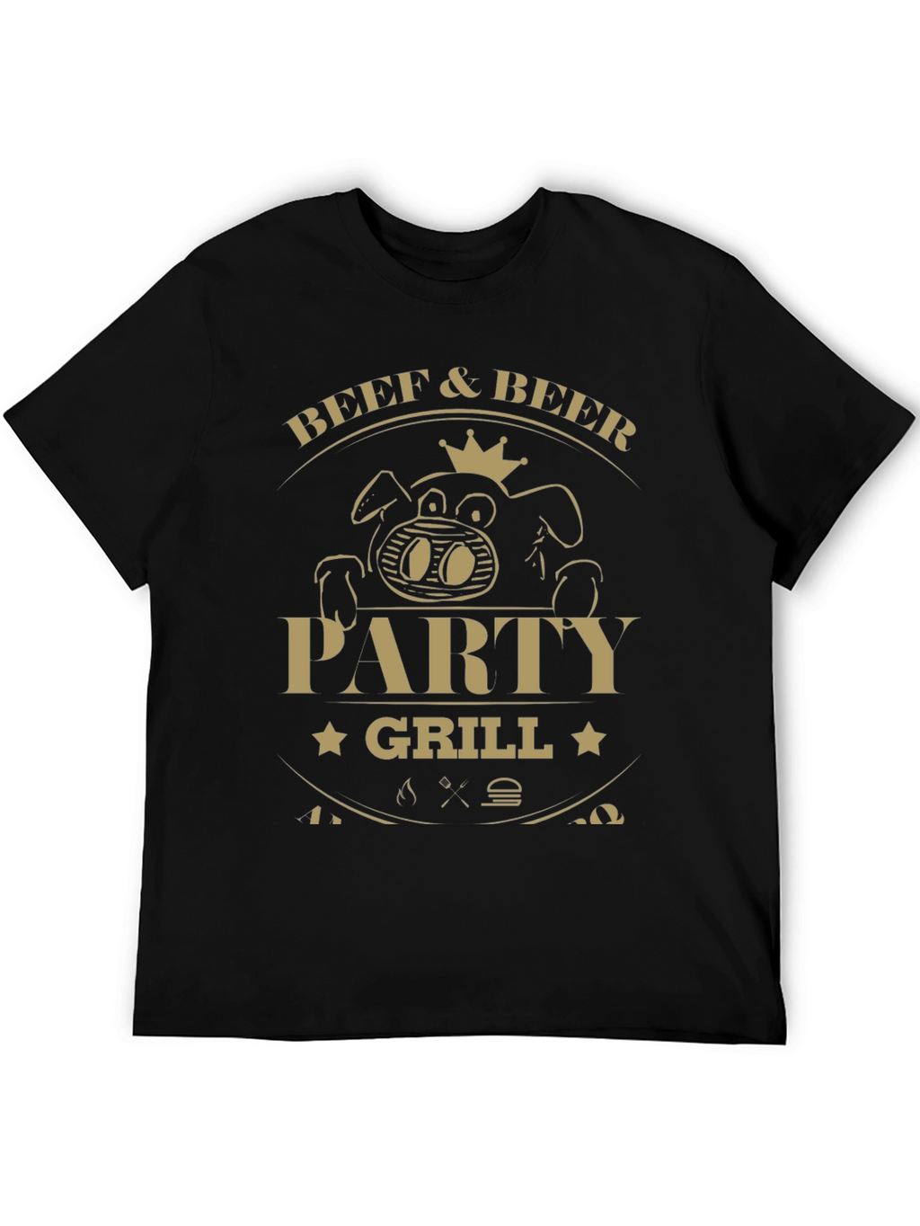 Beef & Beer Party Grill T-Shirt