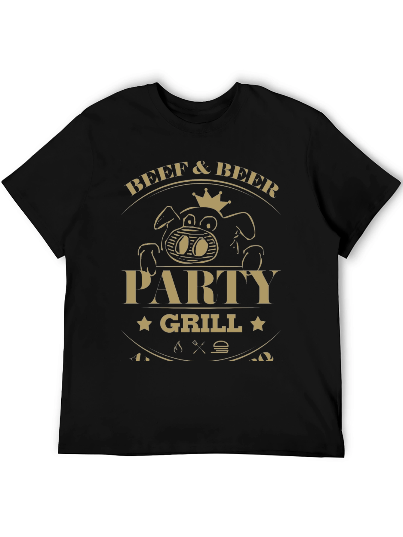 Beef & Beer Party Grill T-Shirt