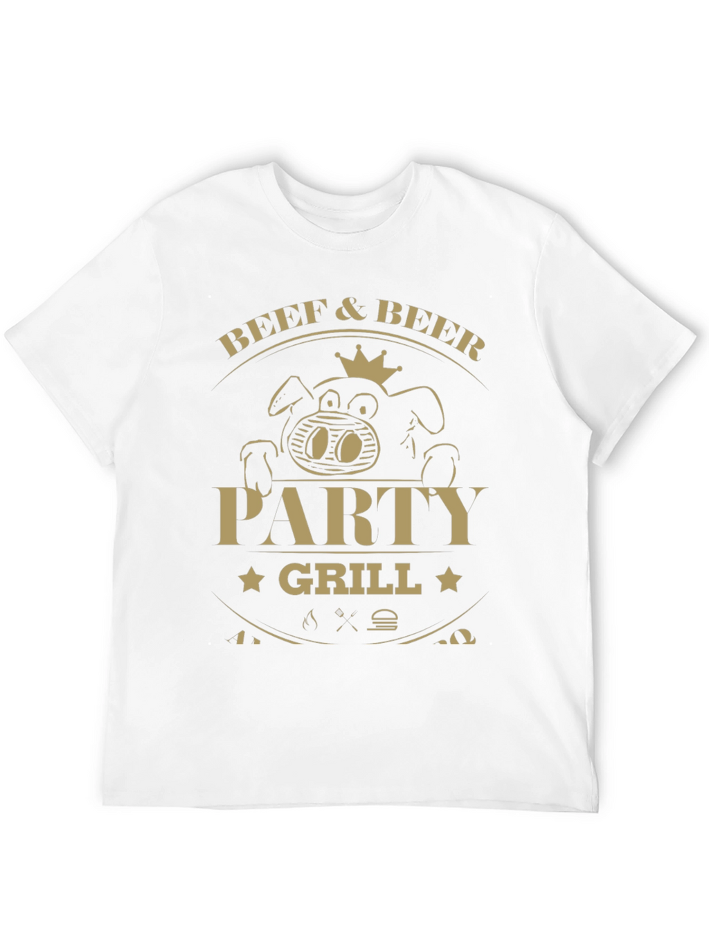 Beef & Beer Party Grill T-Shirt