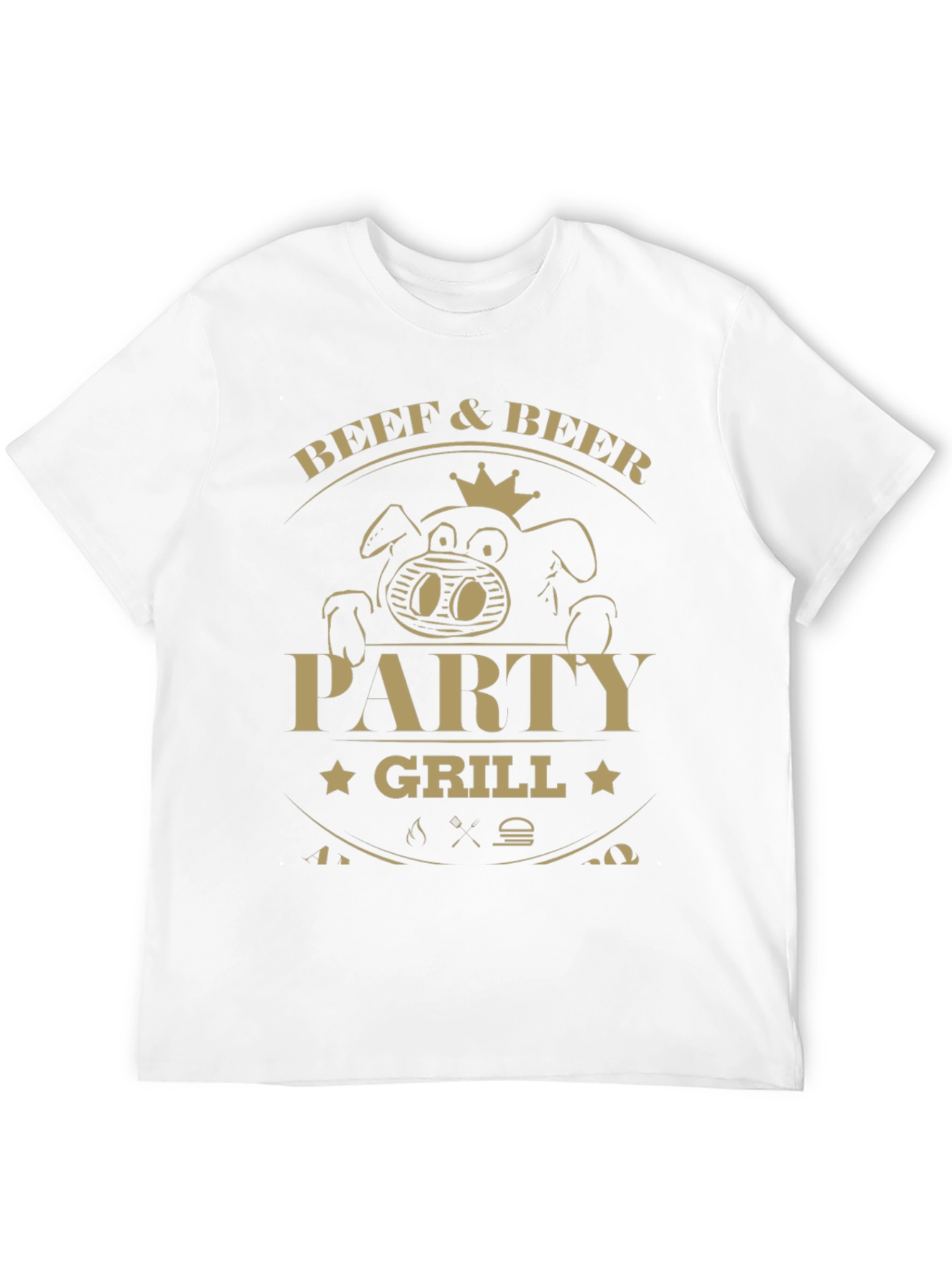 Beef & Beer Party Grill T-Shirt
