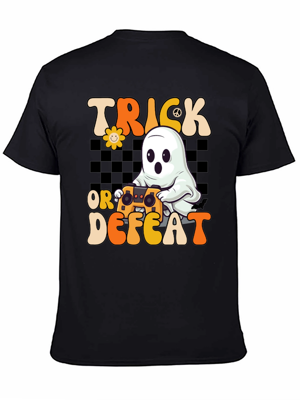 Trick or Defeat Halloween Gamer T-Shirt