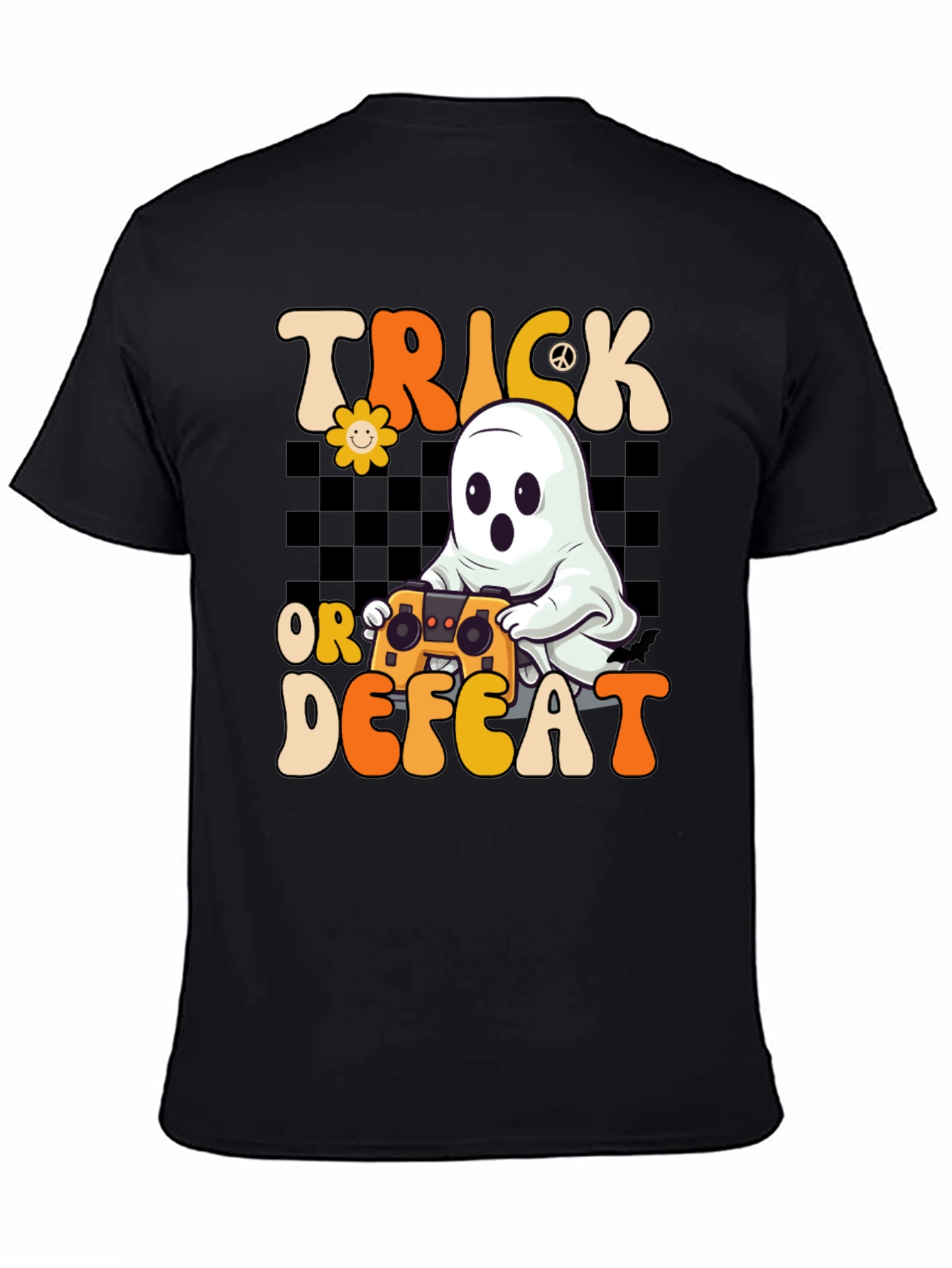 Trick or Defeat Halloween Gamer T-Shirt