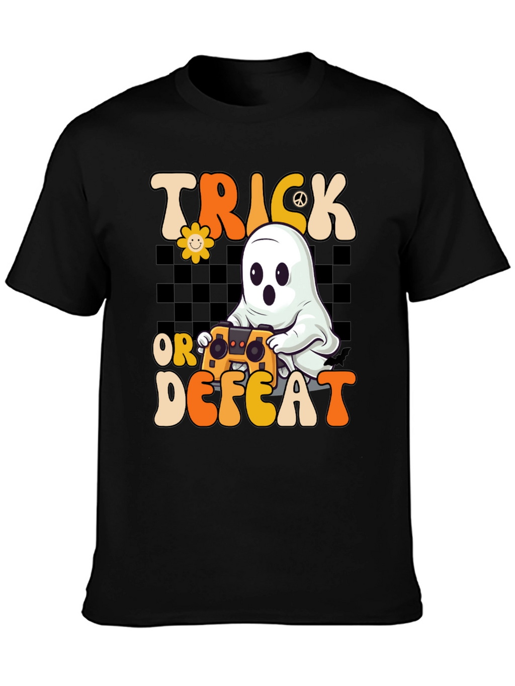 Trick or Defeat Halloween Gamer T-Shirt