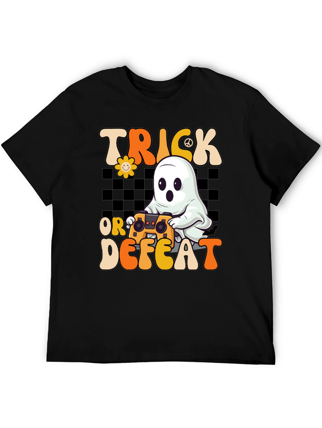 Trick or Defeat Halloween Gamer T-Shirt