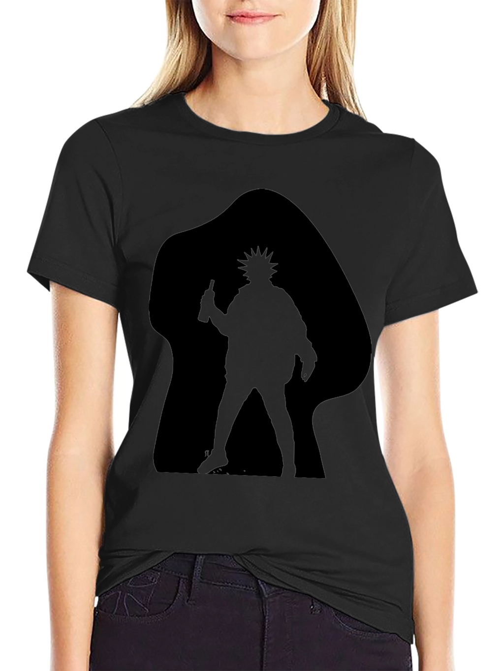 Silhouette Rick Black T-Shirt