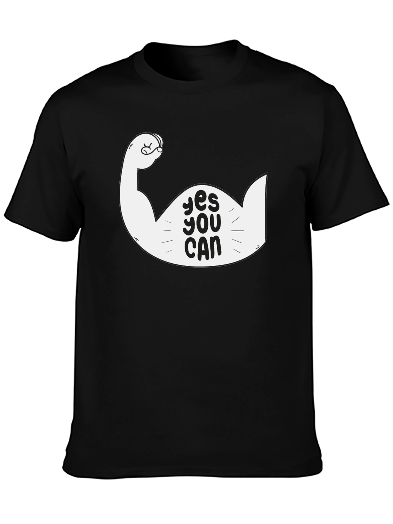 Yes You Can Graphic T-Shirt - Motivational Design