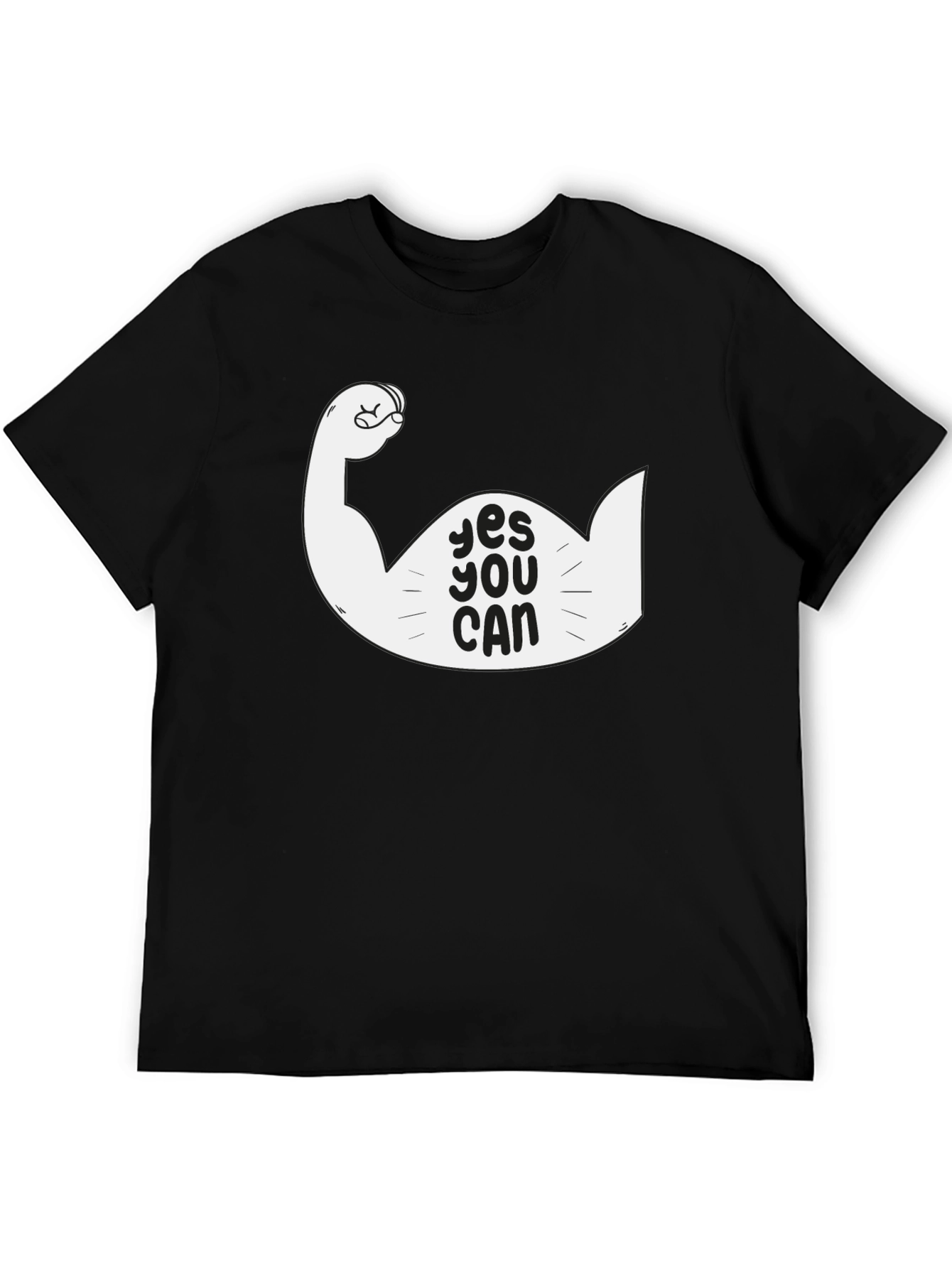Yes You Can Graphic T-Shirt - Motivational Design