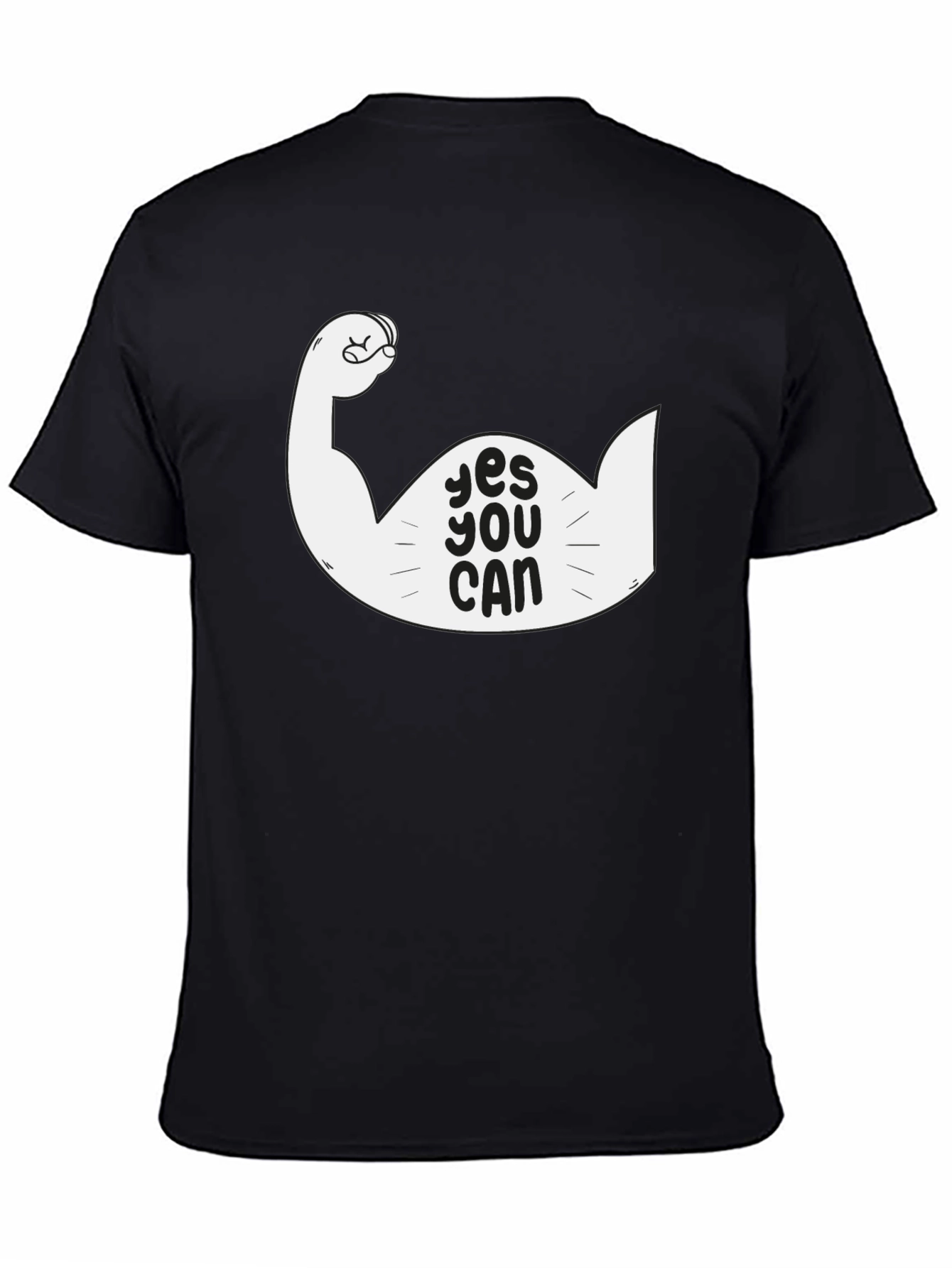 Yes You Can Graphic T-Shirt - Motivational Design