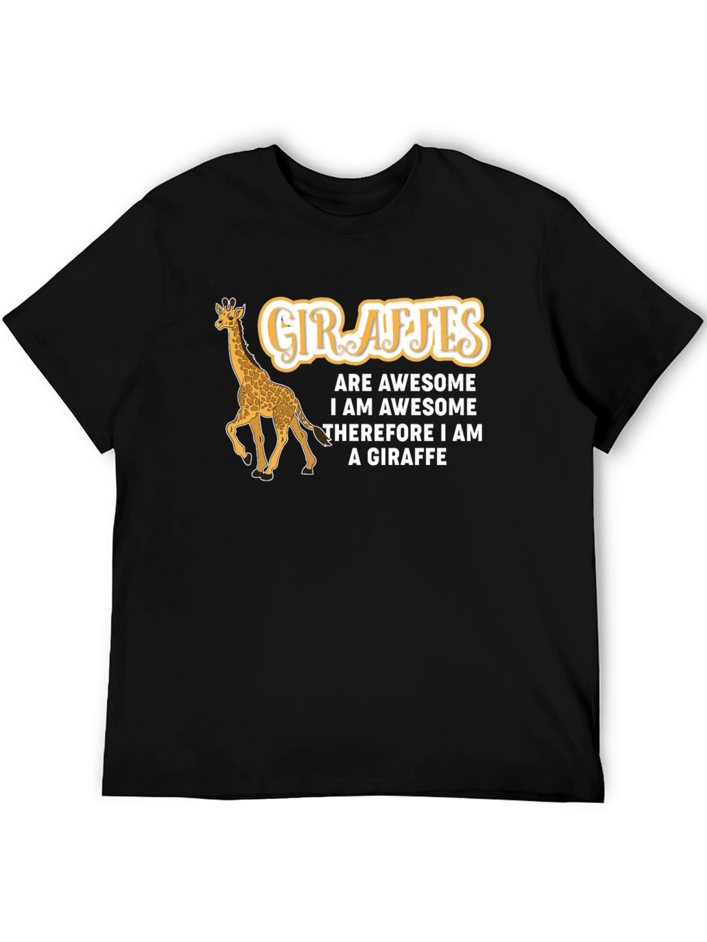 Giraffe Awesome Graphic T-Shirt
