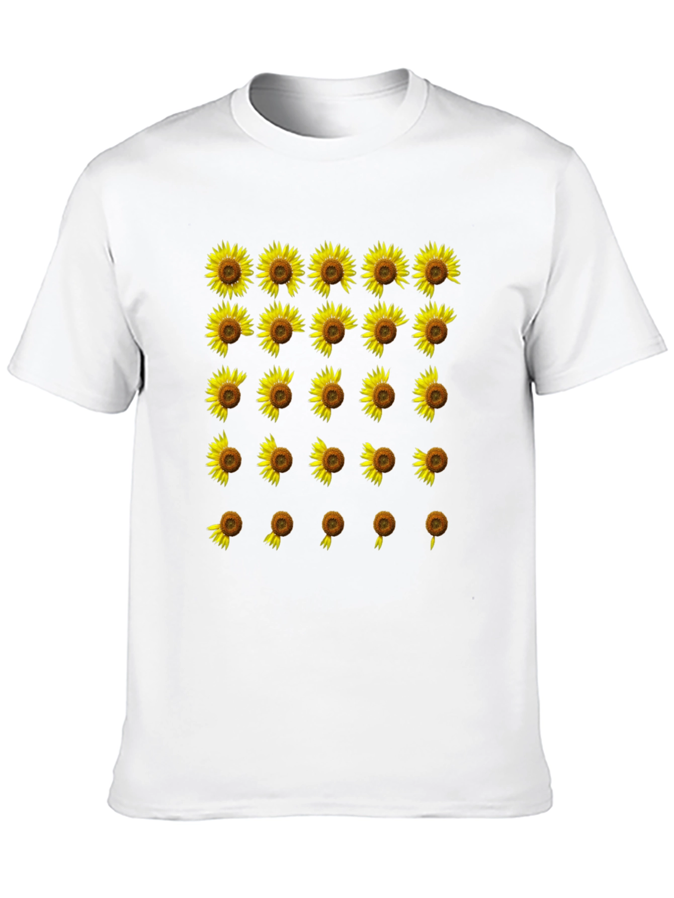 Sunflower Fade Black T-Shirt