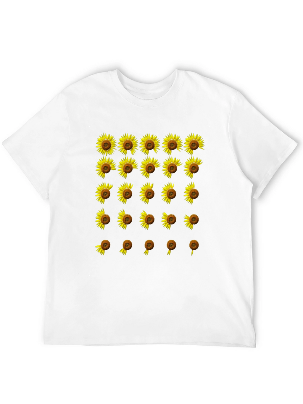 Sunflower Fade Black T-Shirt