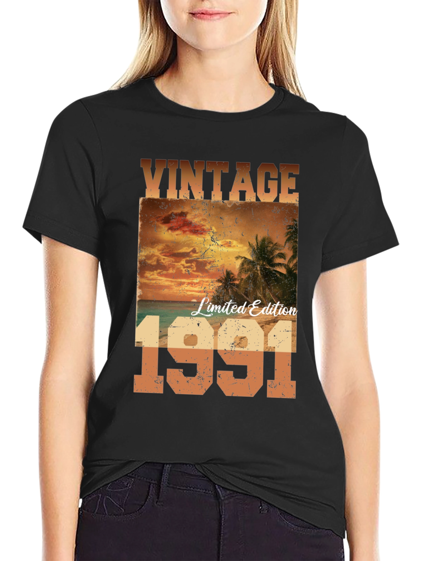 Vintage 1991 Limited Edition Graphic T-Shirt