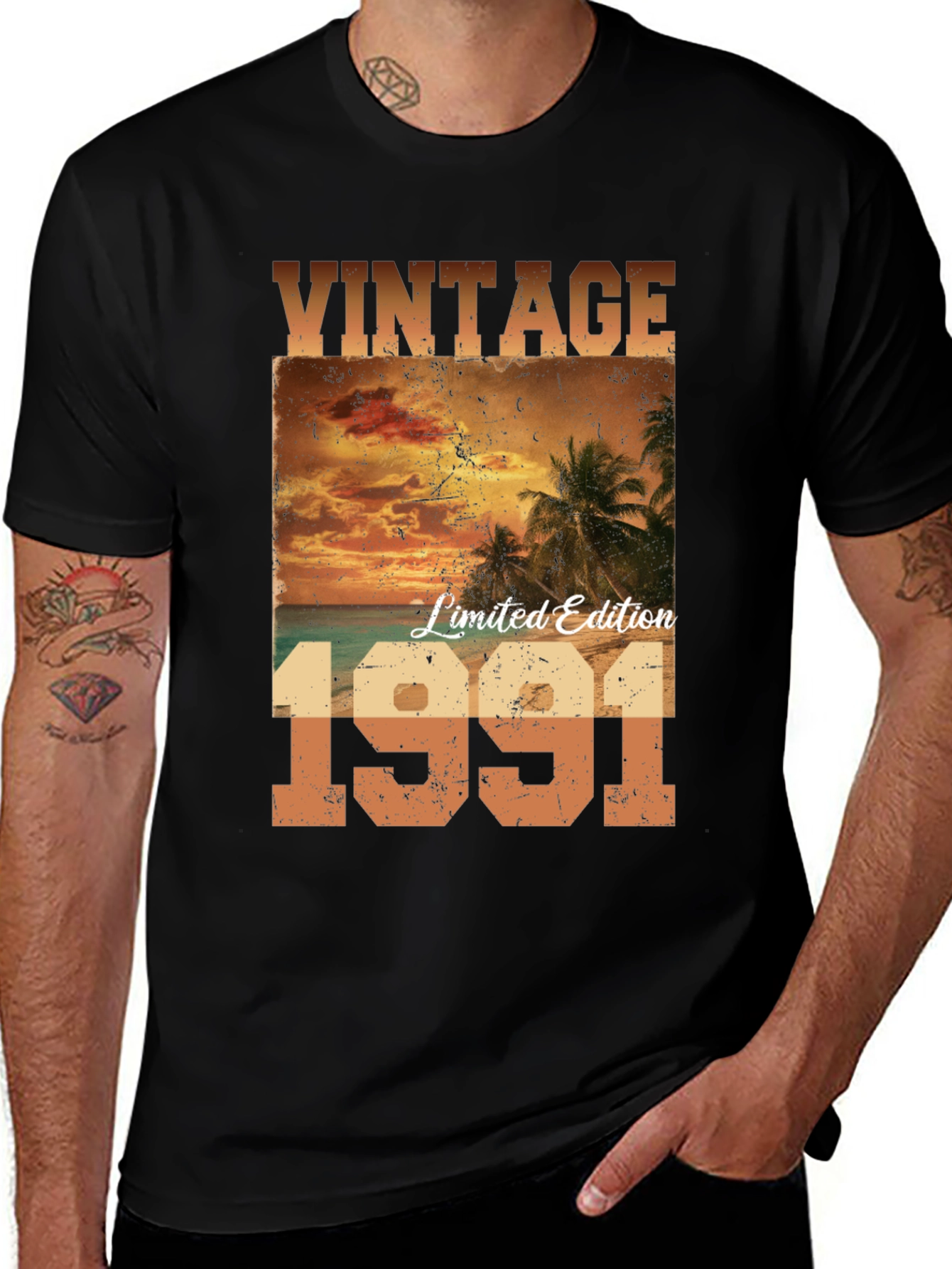 Vintage 1991 Limited Edition Graphic T-Shirt