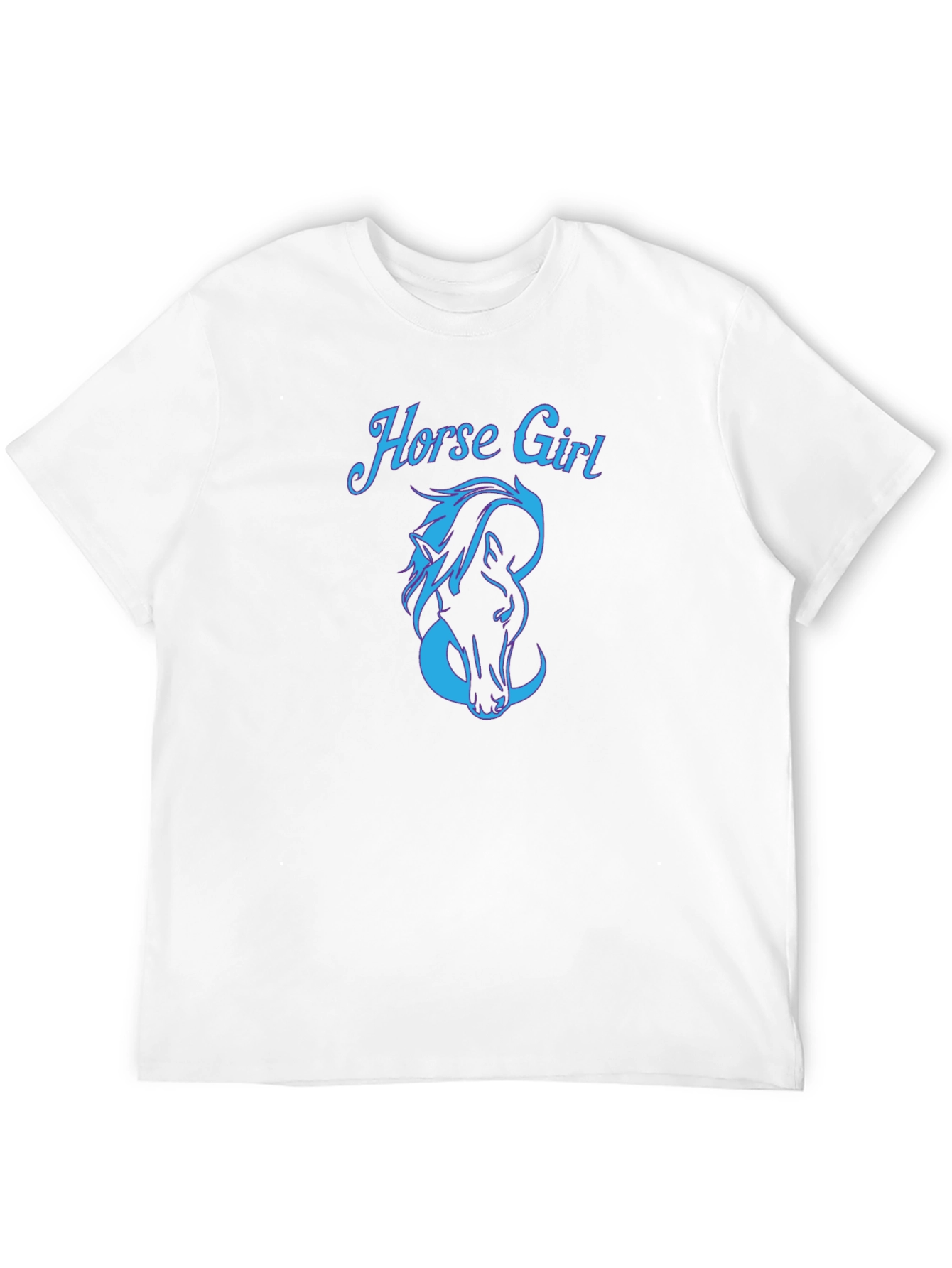 Horse Girl Graphic Tee - Stylish Unisex T-Shirt