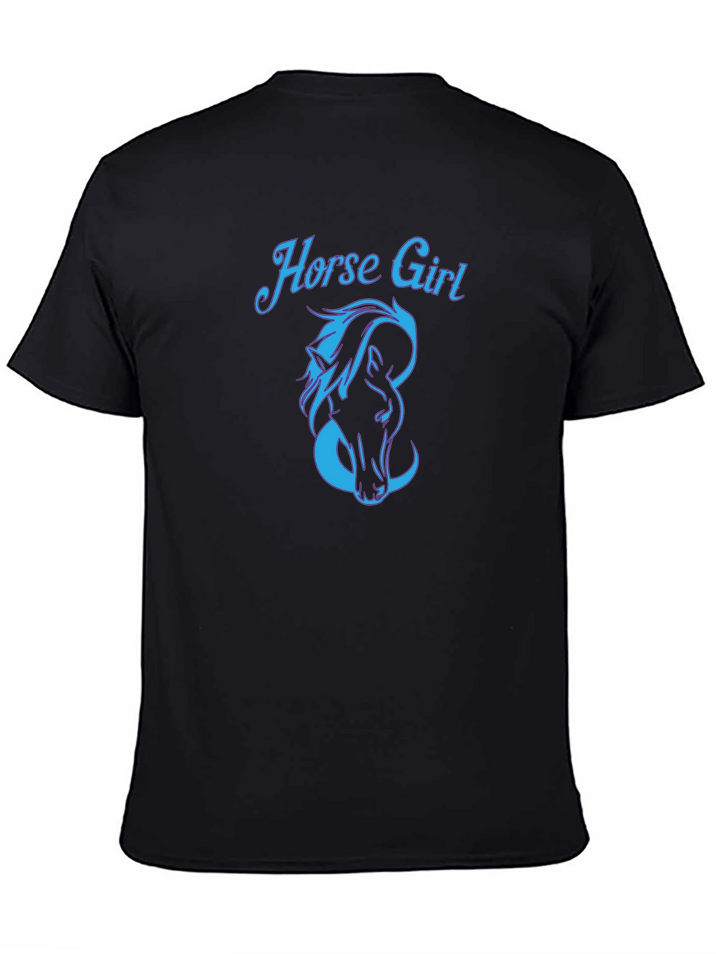 Horse Girl Graphic Tee - Stylish Unisex T-Shirt