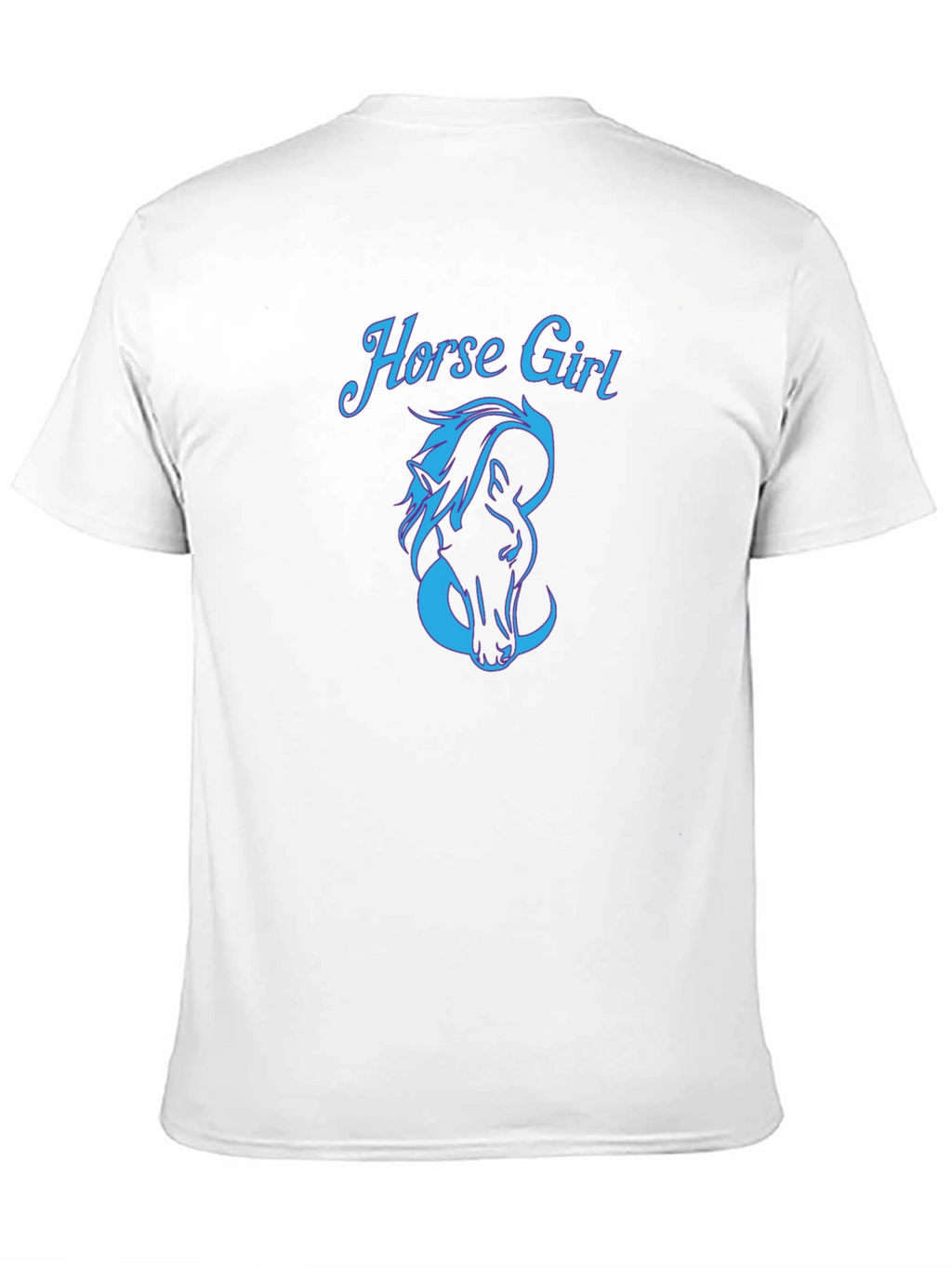 Horse Girl Graphic Tee - Stylish Unisex T-Shirt