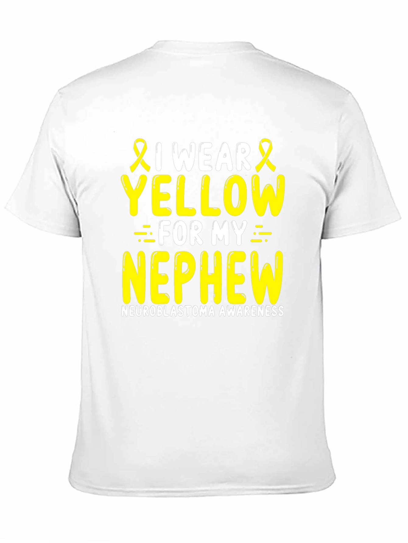 I Wear Yellow for My Nephew T-Shirt