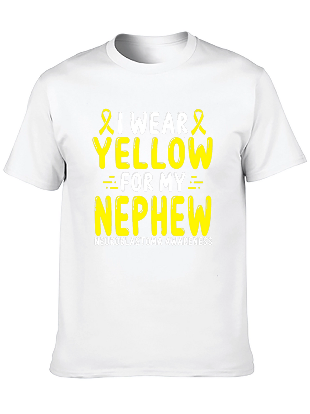 I Wear Yellow for My Nephew T-Shirt