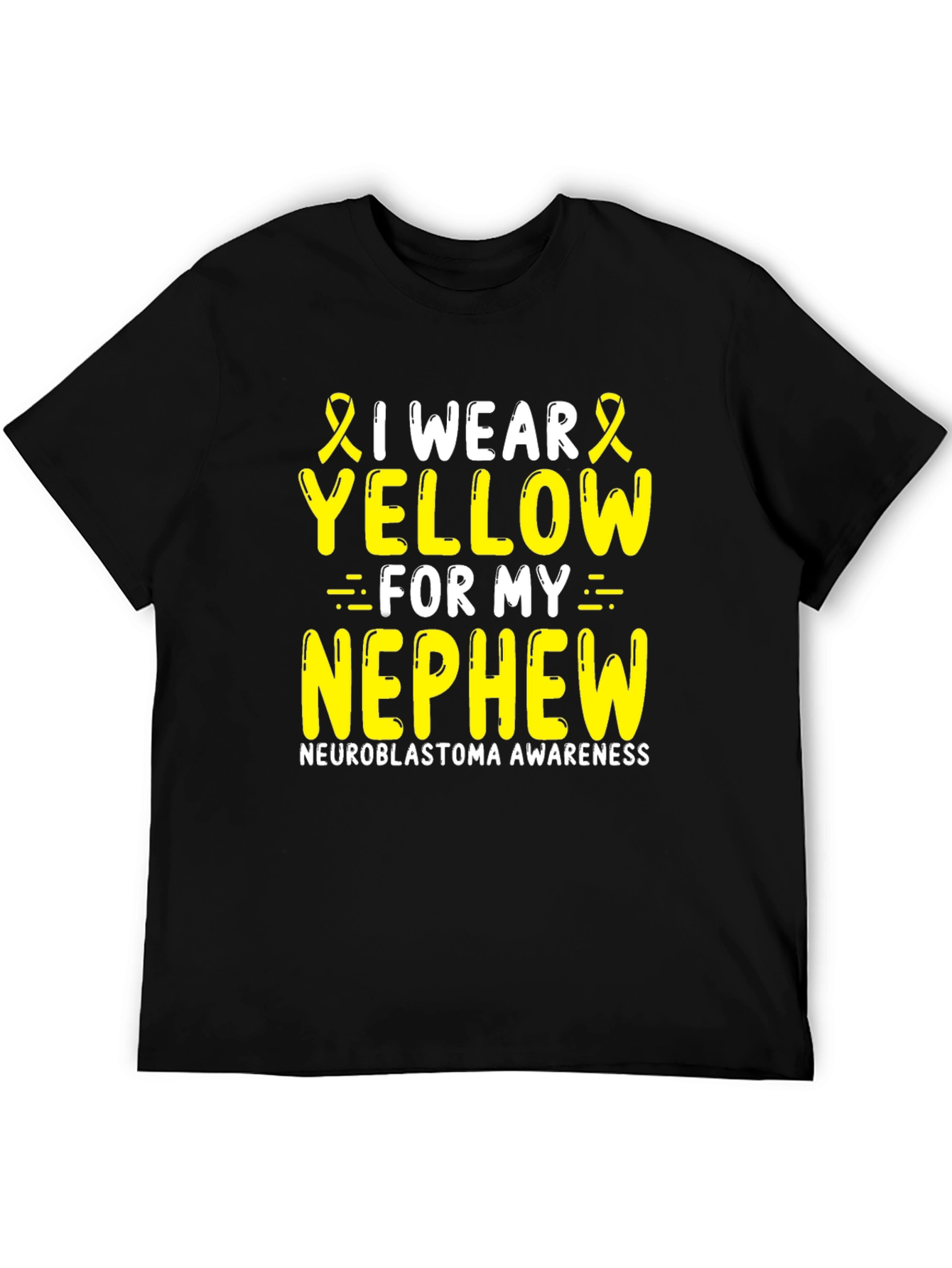 I Wear Yellow for My Nephew T-Shirt
