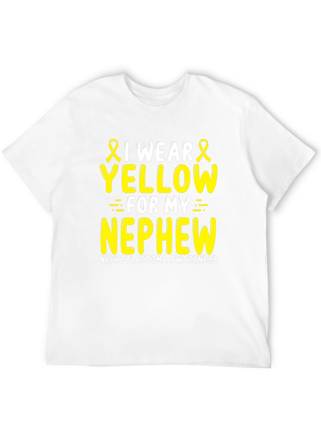 I Wear Yellow for My Nephew T-Shirt