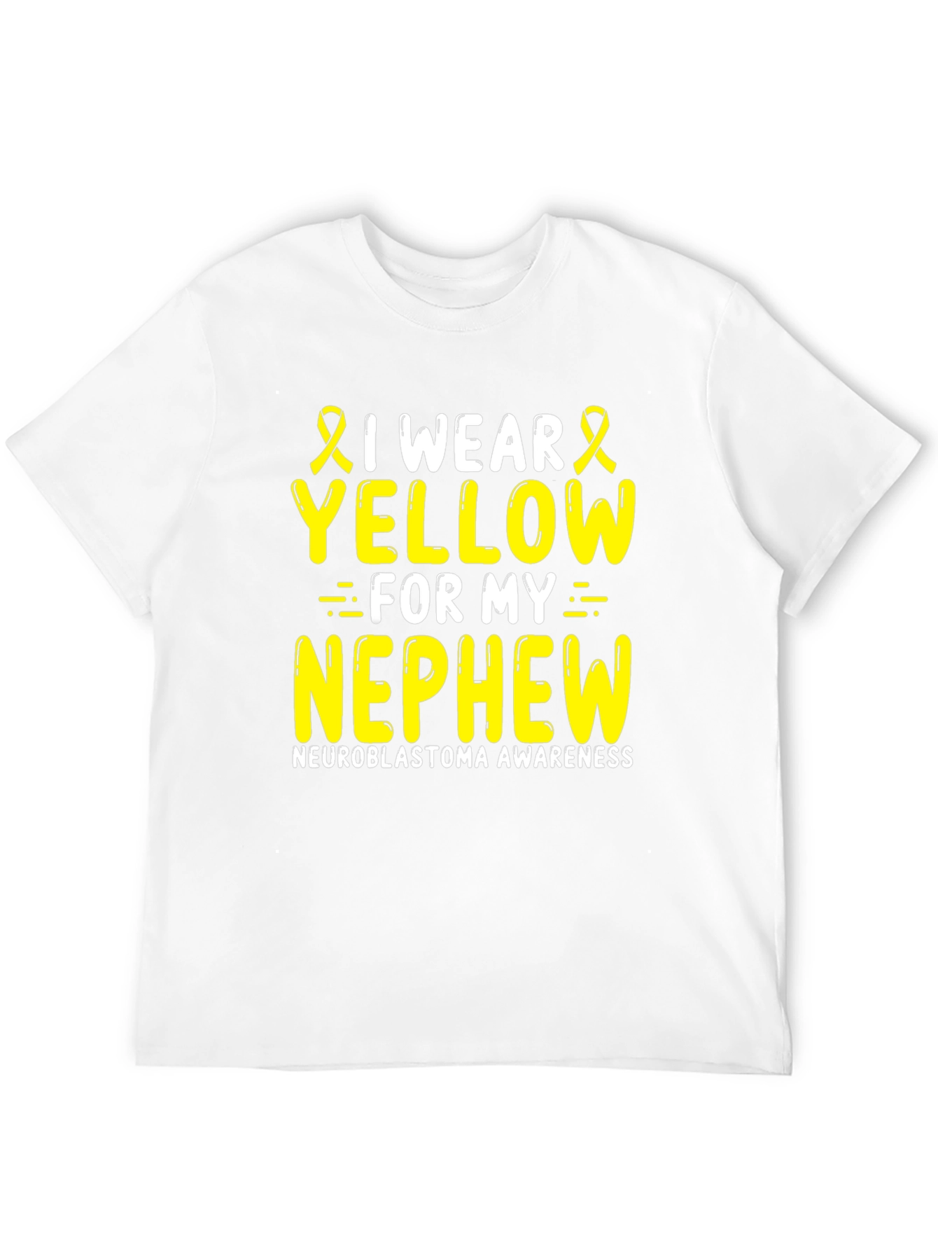 I Wear Yellow for My Nephew T-Shirt