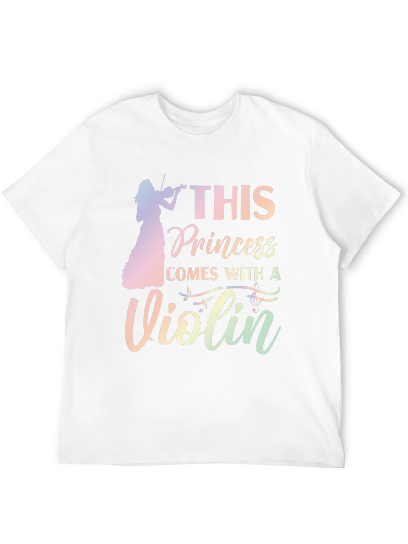 This Princess Comes With a Violin Graphic Tee