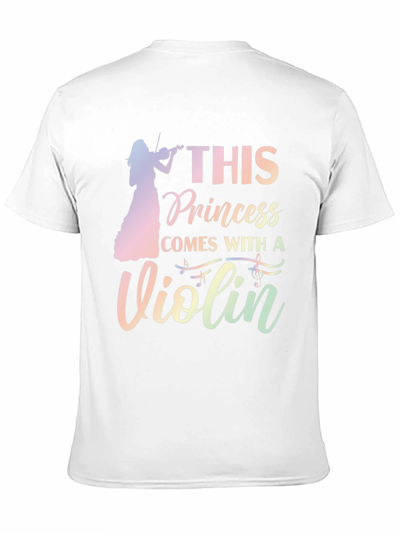 This Princess Comes With a Violin Graphic Tee