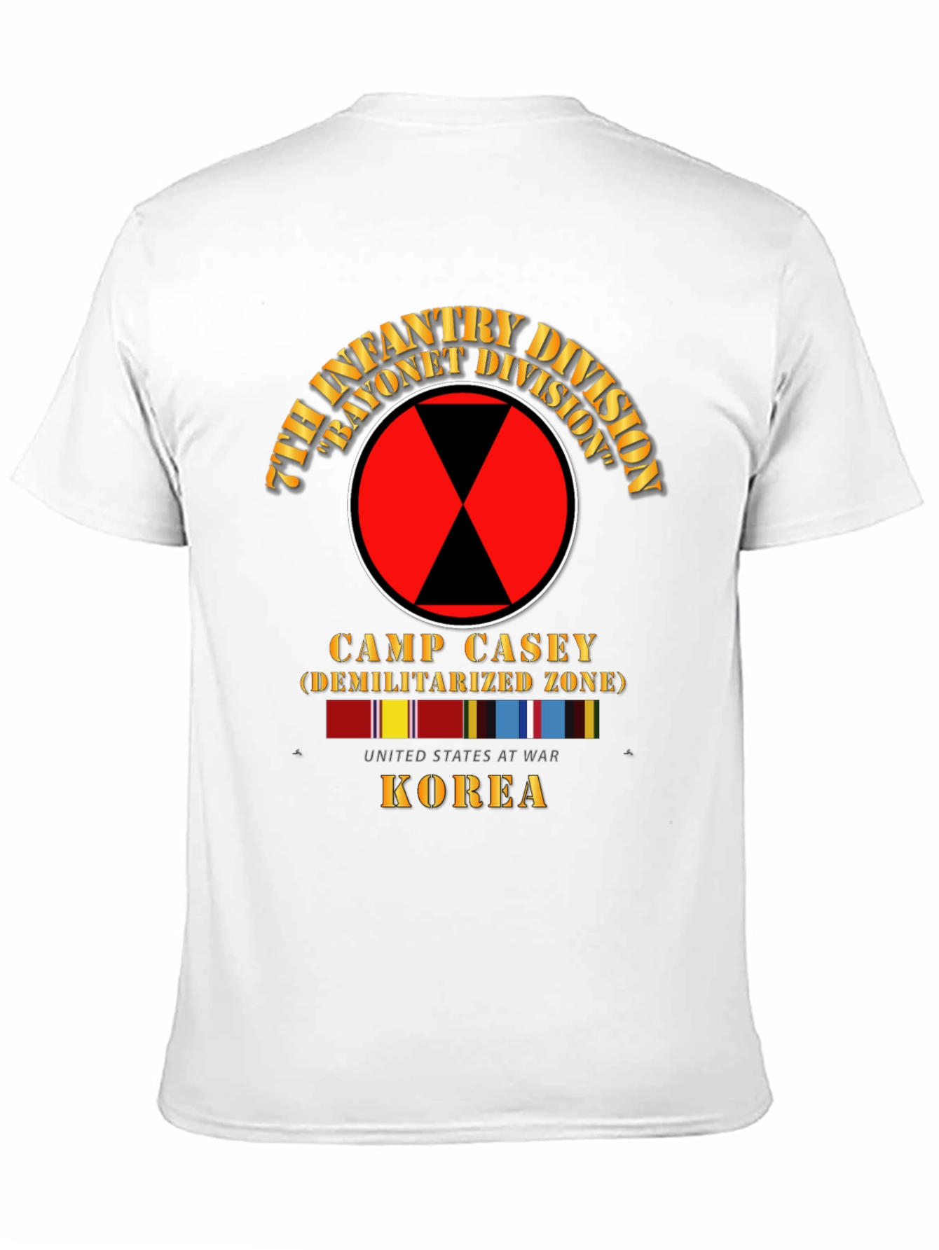 7th Infantry Division Camp Casey Korea T-Shirt